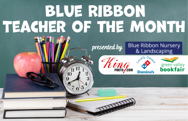 Blue Ribbon Teacher of the Month